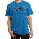 Mens Shirt Awesome Cubed Pigment Dyed Tee T-Shirt