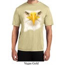 Mens Shirt Big Bald Eagle Face Moisture Wicking Tee T-Shirt