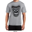 Mens Shirt Big Gorilla Face Moisture Wicking Tee T-Shirt