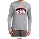 Mens Three Stooges Shirt Attorneys at Law Dry Wicking Long Sleeve Tee