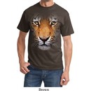 Mens Tiger Shirt Big Tiger Face Tee T-Shirt