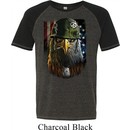 Mens USA Tee American Eagle Tri Blend T-shirt