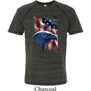 Mens USA Tee American Icon Tri Blend T-shirt