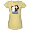 Miami Vice Juniors T-shirt 80s Love Classic Banana Tee Shirt