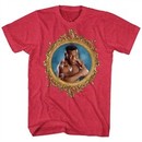 Mike Tyson Shirt Framed Heather Red T-Shirt