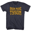 Mike Tyson Shirt Iron Heather Blue T-Shirt