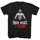 Mike Tyson Shirt Red Boxing Gloves Black T-Shirt