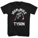 Mike Tyson Shirt Red Iron Black T-Shirt
