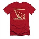 Miles Davis Shirt Slim Fit Davis And Horns Red T-Shirt