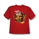 Mirrormask Shirt Kids Riddle Me This Red Youth Tee T-Shirt