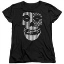 Misfits Womens Shirt Fiend Flag Black T-Shirt