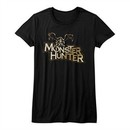 Monster Hunter Shirt Juniors Logo Black T-Shirt