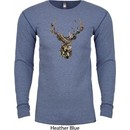 Mossy Oak Camo Deer Long Sleeve Thermal Shirt