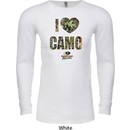 Mossy Oak I Love Camo Long Sleeve Thermal Shirt