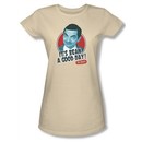 Mr. Bean Juniors Shirt Good Day Cream Tee T-Shirt