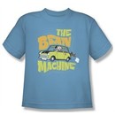 Mr. Bean Kids Shirt Machine Carolina Blue Youth Tee T-Shirt