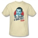 Mr. Bean Shirt Good Day Adult Cream Tee T-Shirt