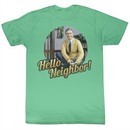 Mr. Mister Rogers Shirt Hello Neighbor! Heather Green T-Shirt