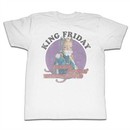 Mr. Mister Rogers Shirt King Friday White T-Shirt