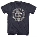 Mr. Mister Rogers Shirt Transit Authority 1968 Heather Navy T-Shirt