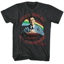 Mr. Mister Rogers Shirt Wont You Be My Neighbor? Charcoal T-Shirt