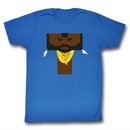 Mr. T Shirt Literal T Royal Blue T-Shirt