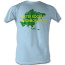 Mr. Mister Rogers T-shirt Asia Adult Light Blue Tee Shirt