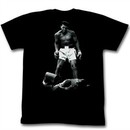 Muhammad Ali T-shirt Adult Ali Over Liston Black Tee Shirt