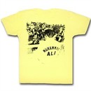 Muhammad Ali Shirt Ali Ringside Adult Yellow Tee T-Shirt