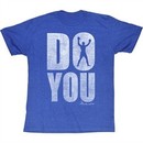Muhammad Ali Shirt Do You Adult Blue Heather Tee T-Shirt