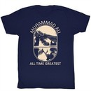 Muhammad Ali Shirt Picture Perfect Adult Navy Tee T-Shirt