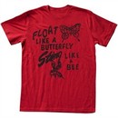 Muhammad Ali Shirt Stinger Adult Red Tee T-Shirt