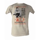Muhammad Ali Shirt 1965 Poster Dirty White Tee T-Shirt