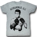 Muhammad Ali T-shirt Ali! Nough Said Adult Heather Grey Tee Shirt