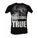 Muhammad Ali T-shirt Adult Grimace Black Tee Shirt