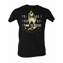 Muhammad Ali T-shirt Adult Knocking Black Tee Shirt