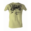 Muhammad Ali T-shirt Adult Ringside Lemon Tee Shirt