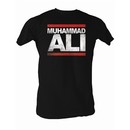 Muhammad Ali T-shirt Adult Run Ali Black Tee Shirt