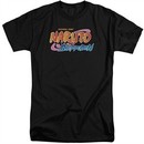Naruto Shippuden Shirt Logo Black Tall T-Shirt