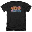 Naruto Shippuden Shirt Logo Heather Black T-Shirt