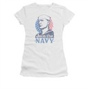 Navy Shirt Juniors Navy Join The Navy White T-Shirt