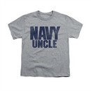 Navy Shirt Kids Navy Uncle Athletic Heather T-Shirt