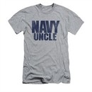Navy Shirt Slim Fit Navy Uncle Athletic Heather T-Shirt