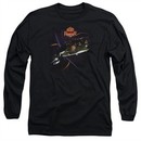 Night Ranger Long Sleeve Shirt 7 Wishes Black Tee T-Shirt