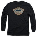 Night Ranger Long Sleeve Shirt Logo Black Tee T-Shirt