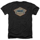 Night Ranger Shirt Logo Heather Black T-Shirt