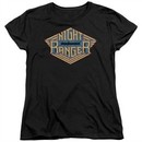 Night Ranger Womens Shirt Logo Black T-Shirt