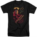 Nightmare On Elm Street Shirt Freddy Claws Tall Black T-Shirt