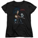 Nightmare On Elm Street Womens Shirt Poster Black T-Shirt