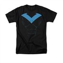 Nightwing DC Comics Shirt Nightwing Costume Adult Black Tee T-Shirt